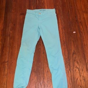 J Brand turquoise jeans size 25